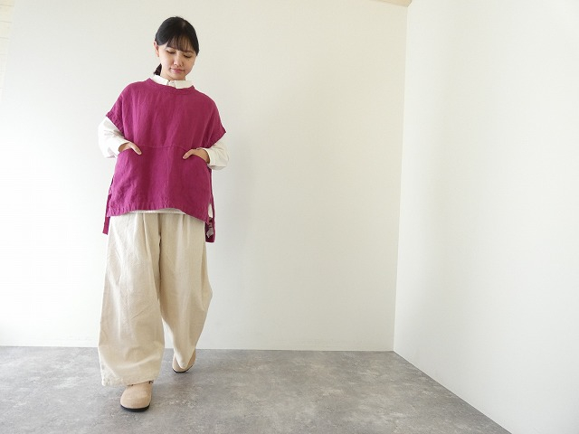 tumugu(ツムグ) ソリトリネンビッグベストの商品画像10