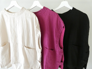 tumugu(ツムグ) ソリトリネンビッグベストの商品画像18