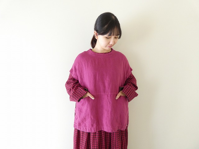 tumugu(ツムグ) ソリトリネンビッグベストの商品画像3