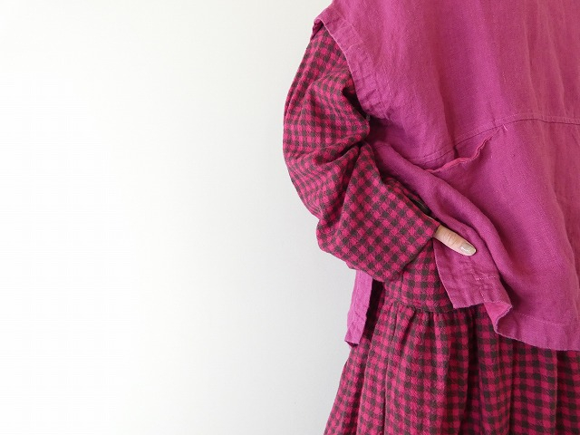 tumugu(ツムグ) ソリトリネンビッグベストの商品画像4