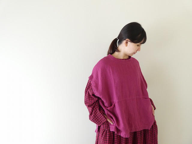 tumugu(ツムグ) ソリトリネンビッグベストの商品画像6