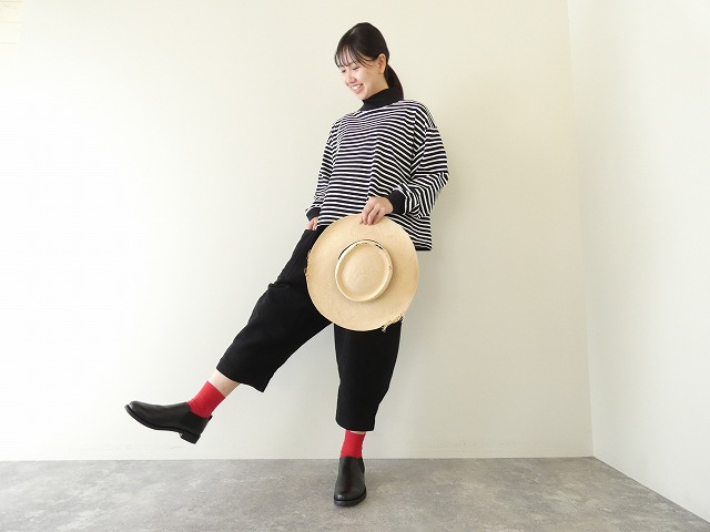 homspun(ホームスパン) オーガニックコットン起毛8分丈パンツの商品画像1