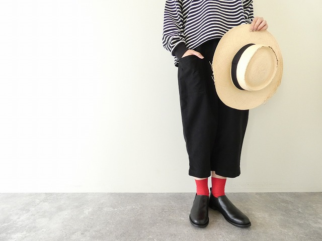 homspun(ホームスパン) オーガニックコットン起毛8分丈パンツの商品画像6