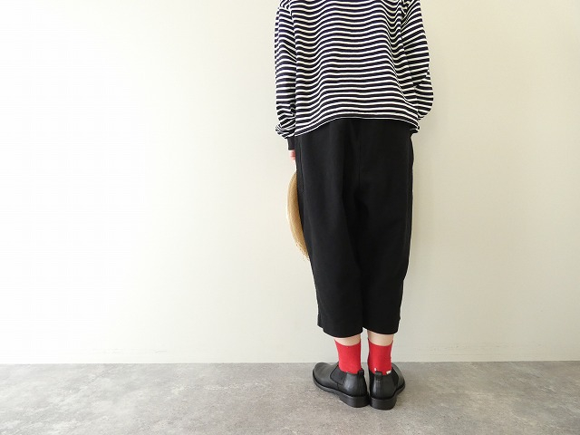 homspun(ホームスパン) オーガニックコットン起毛8分丈パンツの商品画像9