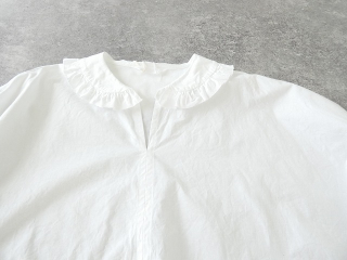 homspun(ホームスパン) バルキーシーチング薄手フリルプルオーバーブラウスの商品画像23