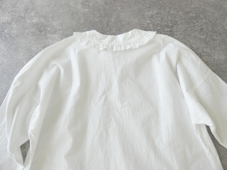 homspun(ホームスパン) バルキーシーチング薄手フリルプルオーバーブラウスの商品画像30