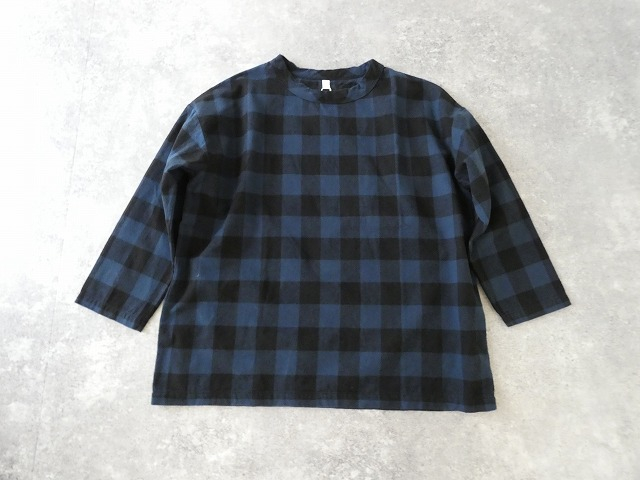 homspun(ホームスパン) ブロックチェックプルオーバー上下セットの商品画像12