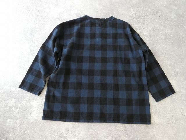 homspun(ホームスパン) ブロックチェックプルオーバー上下セットの商品画像13