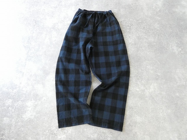 homspun(ホームスパン) ブロックチェックプルオーバー上下セットの商品画像14