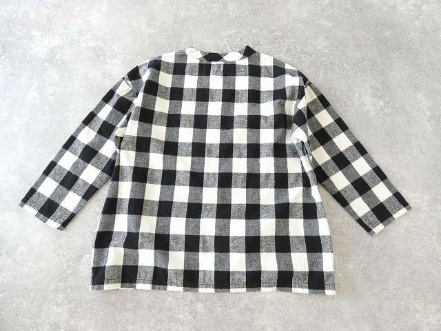 homspun(ホームスパン) ブロックチェックプルオーバー上下セットの商品画像18