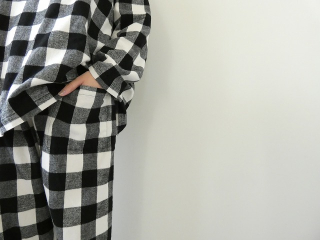 homspun(ホームスパン) ブロックチェックプルオーバー上下セットの商品画像24