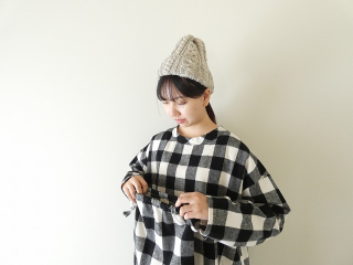 homspun(ホームスパン) ブロックチェックプルオーバー上下セットの商品画像26