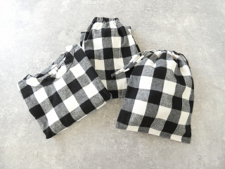 homspun(ホームスパン) ブロックチェックプルオーバー上下セットの商品画像28