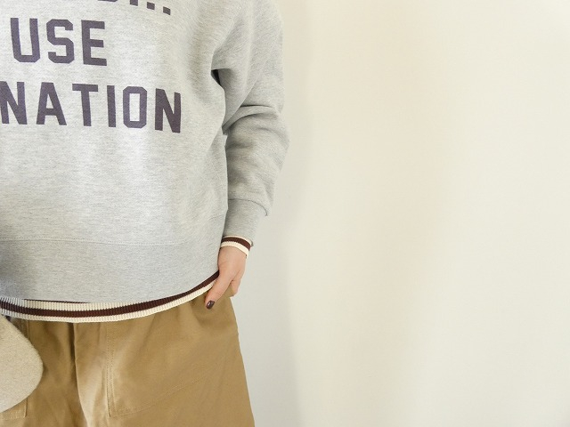 SOUFFLE 裏起毛 TO USE スウェットの商品画像4
