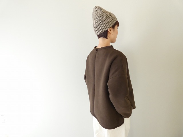 SOUFFLE マイクロフリースボトルネックワイドプルオーバーの商品画像1