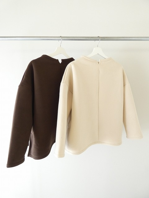 SOUFFLE マイクロフリースボトルネックワイドプルオーバーの商品画像10