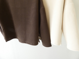 SOUFFLE マイクロフリースボトルネックワイドプルオーバーの商品画像17