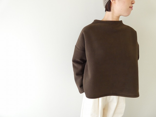 SOUFFLE マイクロフリースボトルネックワイドプルオーバーの商品画像2