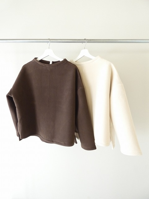 SOUFFLE マイクロフリースボトルネックワイドプルオーバーの商品画像3