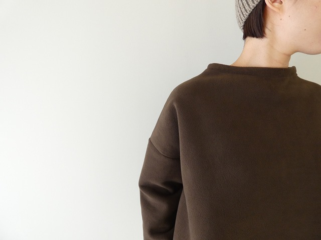 SOUFFLE マイクロフリースボトルネックワイドプルオーバーの商品画像4