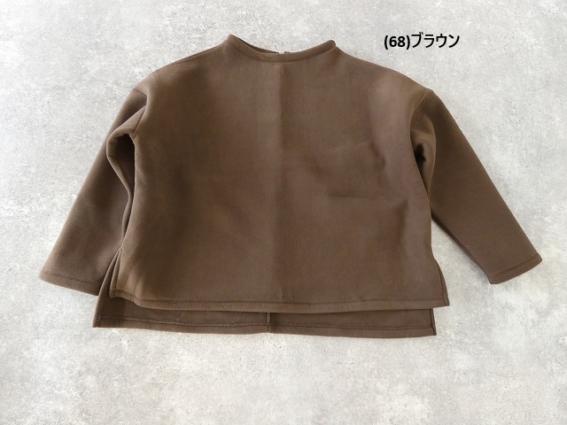 SOUFFLE マイクロフリースボトルネックワイドプルオーバーの商品画像42