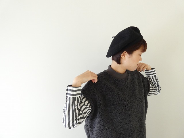 SOUFFLE ボアフリースオーバーサイズベストの商品画像1