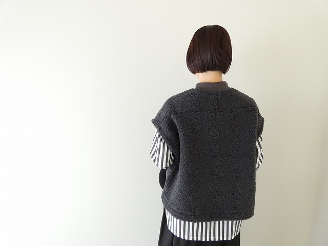 SOUFFLE ボアフリースオーバーサイズベストの商品画像10