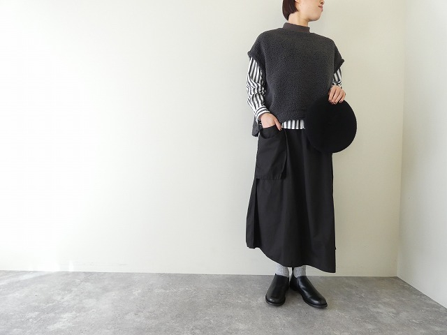 SOUFFLE ボアフリースオーバーサイズベストの商品画像2