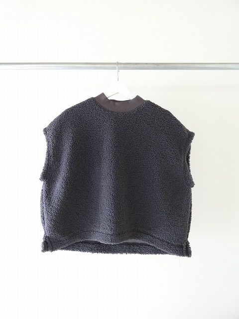 SOUFFLE ボアフリースオーバーサイズベストの商品画像3