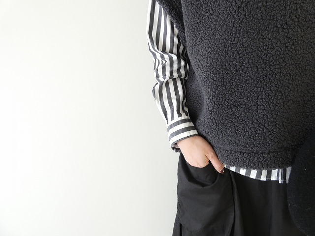 SOUFFLE ボアフリースオーバーサイズベストの商品画像4