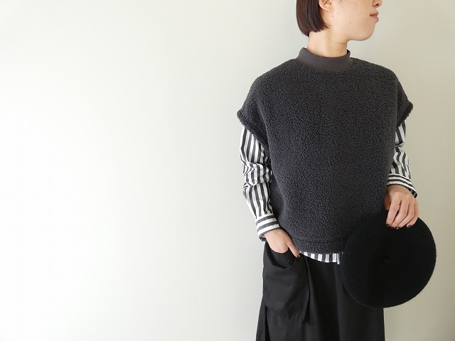 SOUFFLE ボアフリースオーバーサイズベストの商品画像8