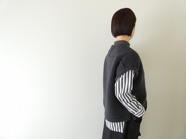 SOUFFLE ボアフリースオーバーサイズベストの商品画像9