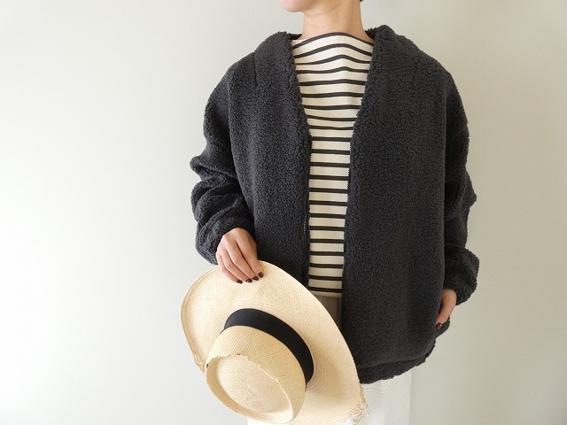 SOUFFLE ボアフリースZIPブルゾンの商品画像4