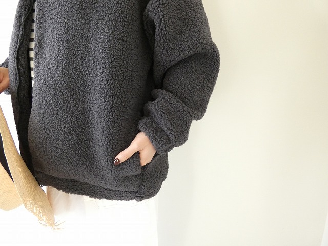 SOUFFLE ボアフリースZIPブルゾンの商品画像5