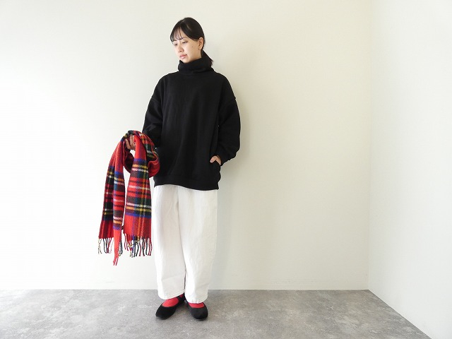 SOUFFLE ライト裏起毛オフタートルバルーンプルオーバーの商品画像1