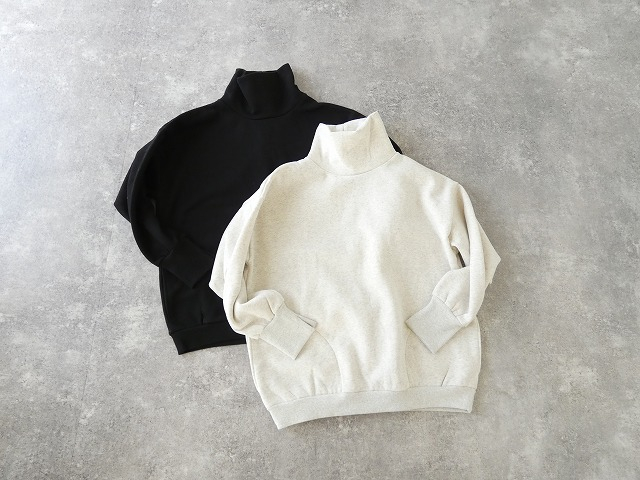 SOUFFLE ライト裏起毛オフタートルバルーンプルオーバーの商品画像3