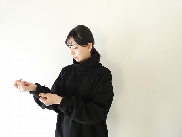 SOUFFLE ライト裏起毛オフタートルバルーンプルオーバーの商品画像5