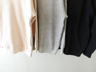 SOUFFLE 裏微起毛ミドル丈スウェットプルオーバーの商品画像17