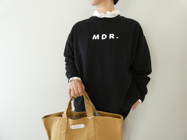 SOUFFLE 裏微起毛ミドル丈スウェットプルオーバーの商品画像3