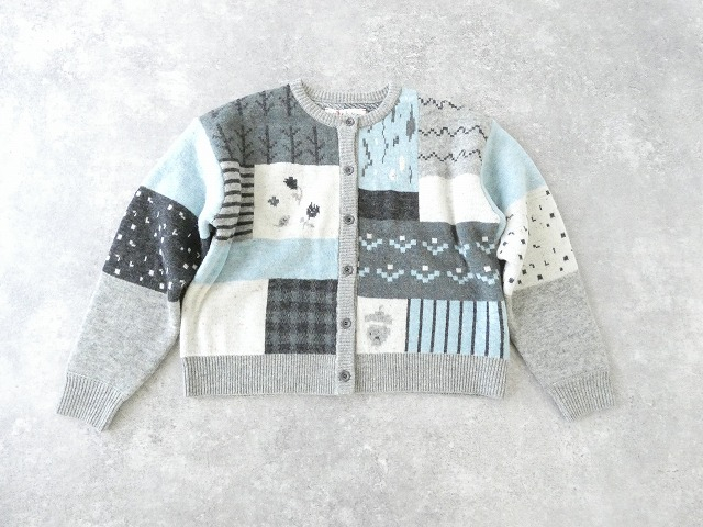 l’atelier du savon(アトリエドゥサボン) カラフルジャガードカーディガンの商品画像11