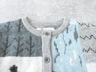 l’atelier du savon(アトリエドゥサボン) カラフルジャガードカーディガンの商品画像23