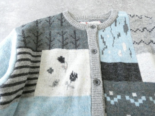 l’atelier du savon(アトリエドゥサボン) カラフルジャガードカーディガンの商品画像25