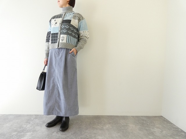 l’atelier du savon(アトリエドゥサボン) カラフルジャガードカーディガンの商品画像3