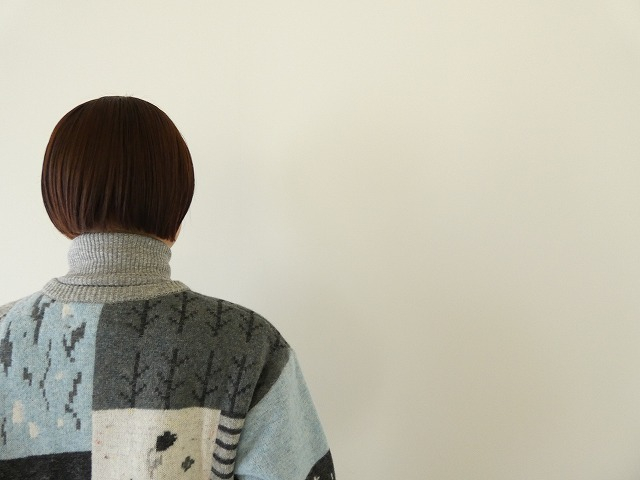 l’atelier du savon(アトリエドゥサボン) カラフルジャガードカーディガンの商品画像6