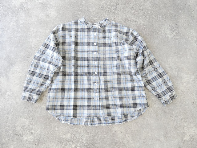 BLUE LAKE MARKET(ブルーレイクマーケット) 撚杢メランジチェックシャツの商品画像10