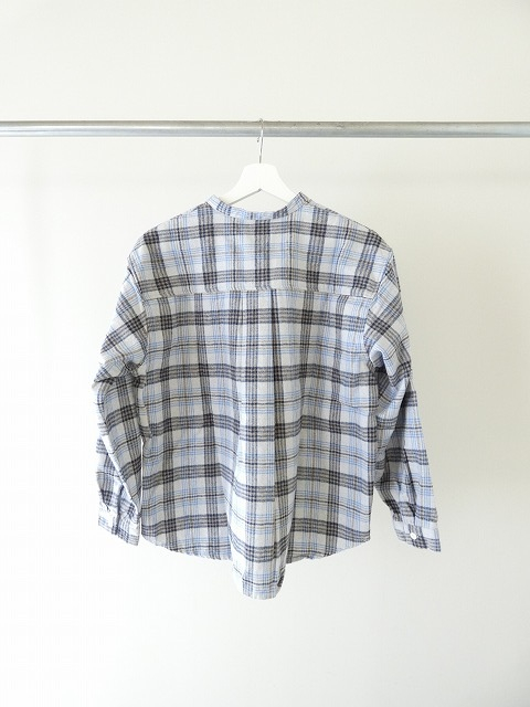BLUE LAKE MARKET(ブルーレイクマーケット) 撚杢メランジチェックシャツの商品画像11