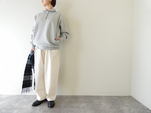 SOUFFLE 裏起毛ハーフジッププルオーバーの商品画像1