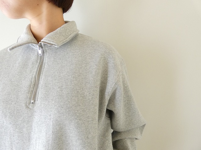 SOUFFLE 裏起毛ハーフジッププルオーバーの商品画像2