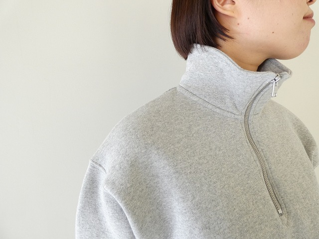 SOUFFLE 裏起毛ハーフジッププルオーバーの商品画像3