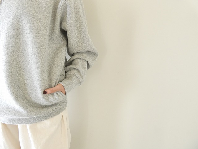 SOUFFLE 裏起毛ハーフジッププルオーバーの商品画像5